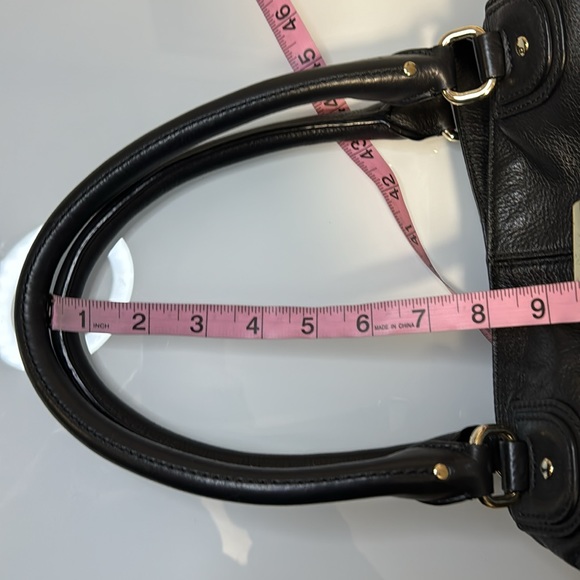 Cole Hann black soft pebbled leather tote bag - Picture 15 of 15